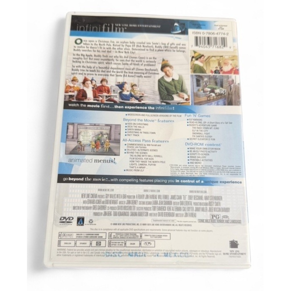 Elf (DVD, 2003) - Picture 6 of 8